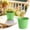 E, variant on Clearance! Soovim Flower Pots Outdoor Large Pot Metal for Indoor Outdoor Decorative with Holes Rustproof Garden Containers