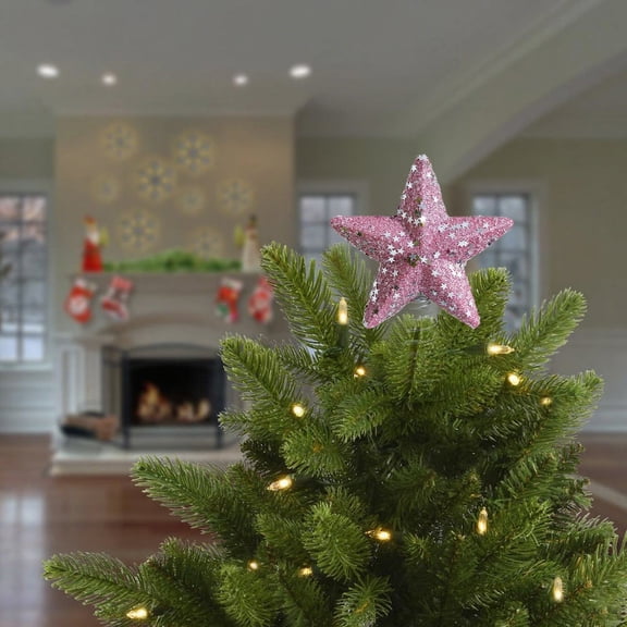 FeiFu Christmas Ball Decoration 20CM Foam Ball Hanging Ornament Christmas Tree Decoration Christmas Tree Topper Star Lightweight Foam Material Adds Trendy Holiday Touch