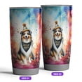 thumbnail image 2 of Hello 2025 Corgi Celebrates Happy New Year Firework Balloon 20oz Stainless Steel Tumbler Insulated Cup with Lid Welsh Corgi Dog Lover Gifts Idea - 02024, 2 of 5