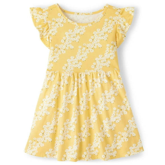 Vestido moderno The Children's Place Toddler Girl 2T Sunset Gold