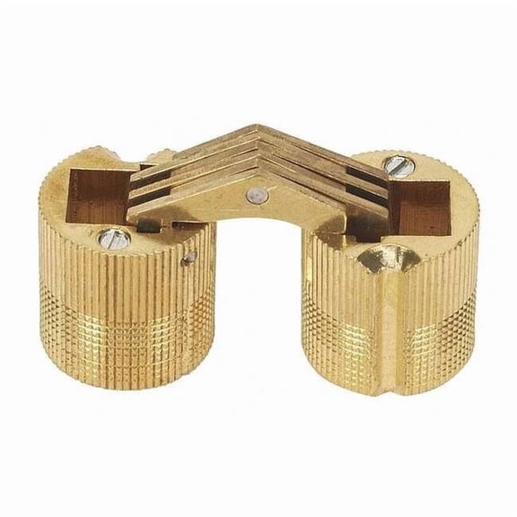 Soss Hidden Barrel Hinge,39/64"x35/64" BH144