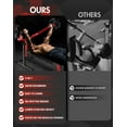 thumbnail image 3 of TROPOW Bench Press Machine, 3-in-1 Chest Press Machine, with Independent Converging Arms, Adjustable Flat/Incline/Decline Bench for Home Gym, Chest, AB Workouts, Shoulder Training, 3 of 7