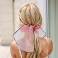 thumbnail image 2 of Unique Bargains 1 Pc Headband Thin Yarn Hairband for Women Pink, 2 of 5