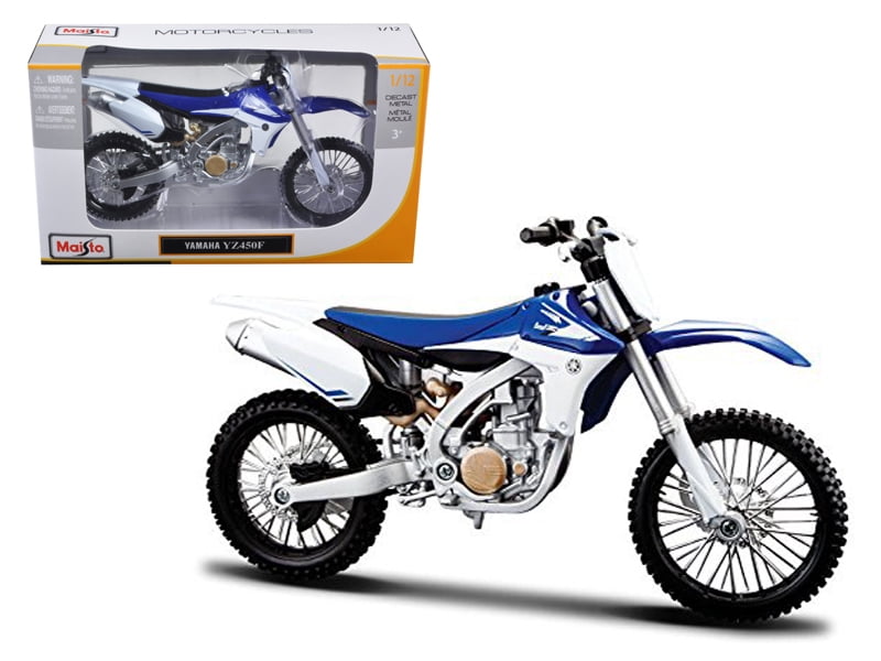 Maisto 1:12 Yamaha YZ 450F Assemble DIY Motorcycle Bike Model KITS NEW IN BOX 
