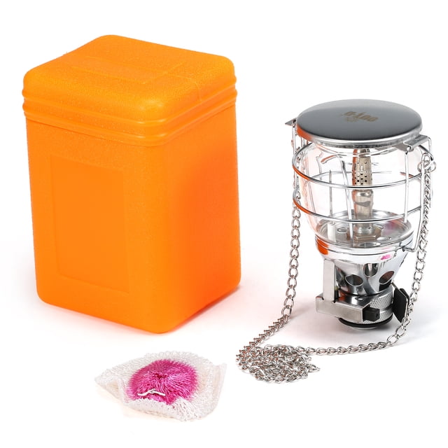 Barbacoa Mini linterna de gas portátil para acampar, lámpara colgante de gas butano, lámpara de tien Tomshoo Barbacoa