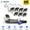 2TB HDD-8PCS, variant on ANNKE 4K Security Camera System, 8CH 8MP AI DVR with Human & Vehicle Detection, 0TB HDD and 8x4K IP67 Bullet Home & Surveillance Cameras, Easy Remote View, Smart Dual Light