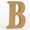 B, variant on Jpxdew Unfinished Wood Letter, 4 Inch Natural Wood Blank Alphabet for Crafts, DIY Painting, Wedding Decor, Parties, Home Wall Decorations