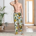 thumbnail image 2 of Rocae Bees and Flower Mens Pajama Pants Pj Pants Mens Lounge Pants-Medium, 2 of 6