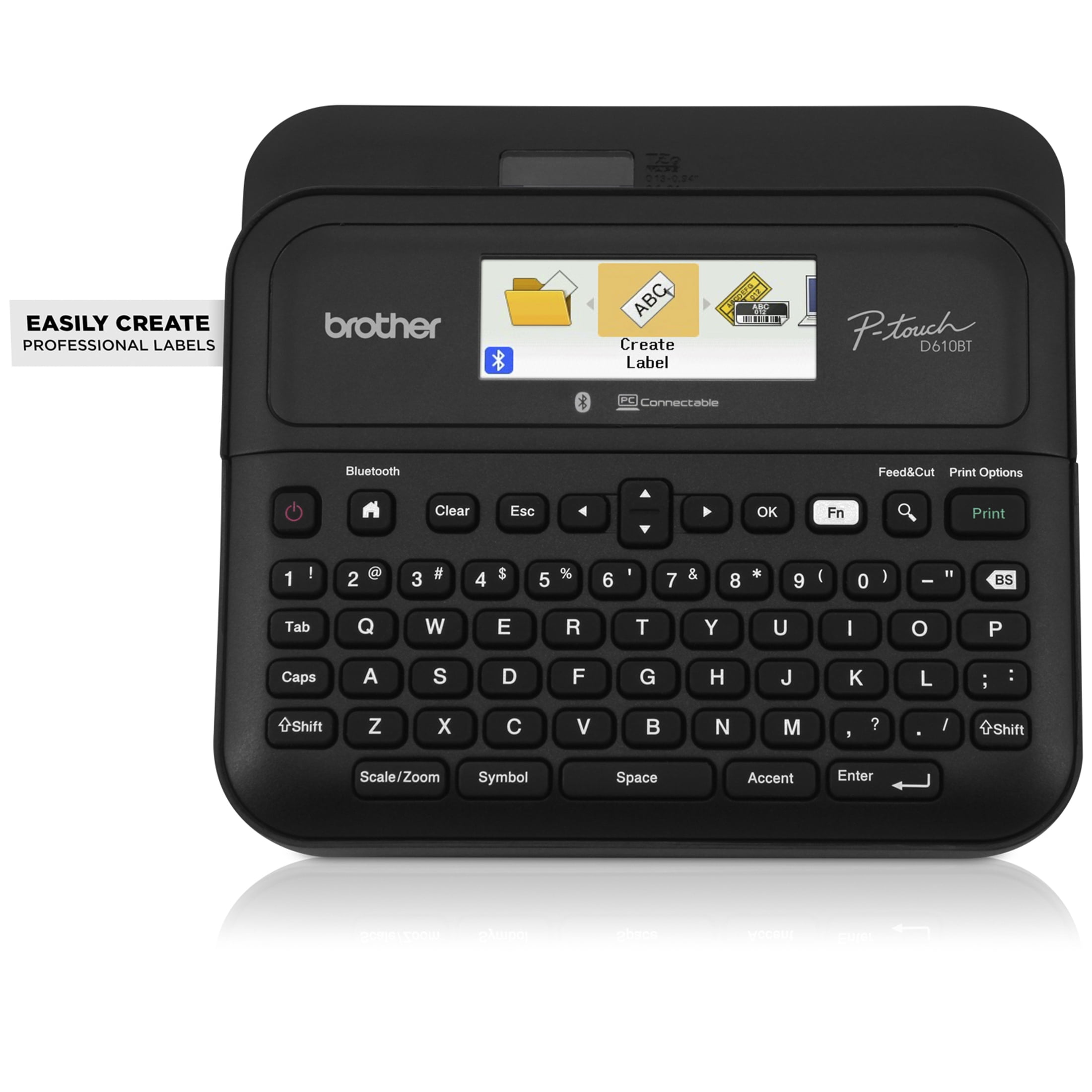 Brother Ptouch Business Professional Connected Label Maker PTD610BT