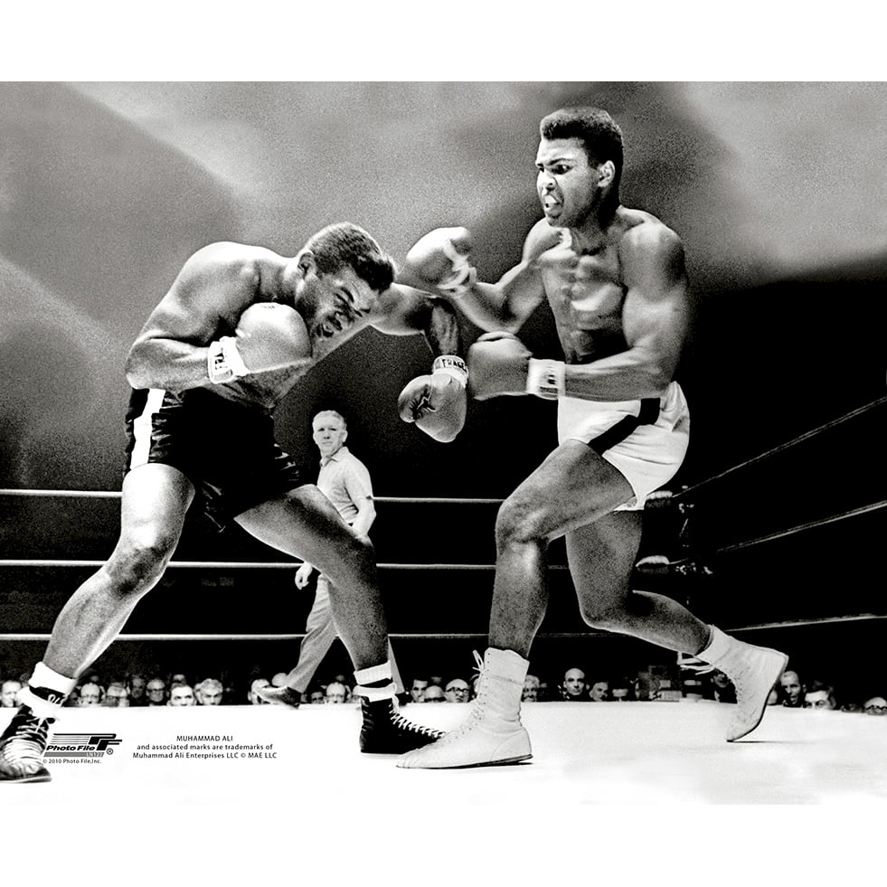 Muhammad Ali vs Floyd Patterson 16"x20" Print - Walmart.com