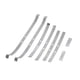 thumbnail image 1 of Stainless Steel Upgrade Rear Axle Fixed Spring Plate Kit for 1/12 MN82 LC79 RC Car Parts, 1 of 5