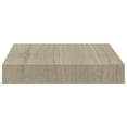 thumbnail image 3 of vidaXL Floating Wall Shelf Oak 23x23.5x3.8 cm MDF, 3 of 4