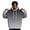 Dark Gray 13#, variant on Men's Ombre Gradient Pullover Hoodie, Long Sleeve Drawstring Sweatshirt with Front Kangaroo Pocket, Loose Fit Streetwear Athleisure Top for Casual Daily and Outdoor Activities Red M