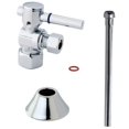thumbnail image 1 of Kit de Garniture de Toilette de Plomberie Traditionnelle&44; Chrome, 1 of 1