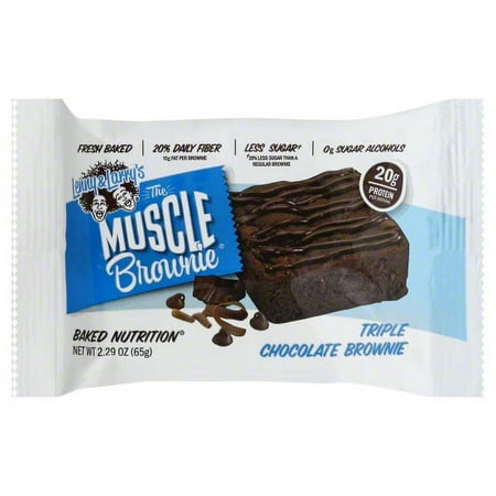 Lenny & Larry's Triple Chocolate The Muscle Brownie, 2.29 Oz.