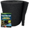Aquatic Experts - Classic Black Pond Filter Media, Coarse Koi Pond Filter Pad, Bulk Roll, 12" x 12' x 1"