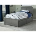 thumbnail image 3 of Madison Platform Bed with Matching Foot Board with 2 Urban Bed Drawers in Multiple Colors and Sizes, 3 of 8