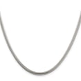 thumbnail image 4 of Auriga Fine Jewelry 925 Sterling Silver 3mm Round Snake Chain Necklace 24inch for Women, 4 of 5