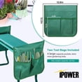 thumbnail image 5 of iPower Garden Kneeler and Seat, Foldable Garden Stool Gardening Bench, 5 of 7
