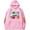 Pink, variant on ZHIYAN Anime Hunter X Hunter Killua Leorio Kurapika Gon Hisoka Pullover Women Mens Hoodie Streetswear Tops,XS,Black