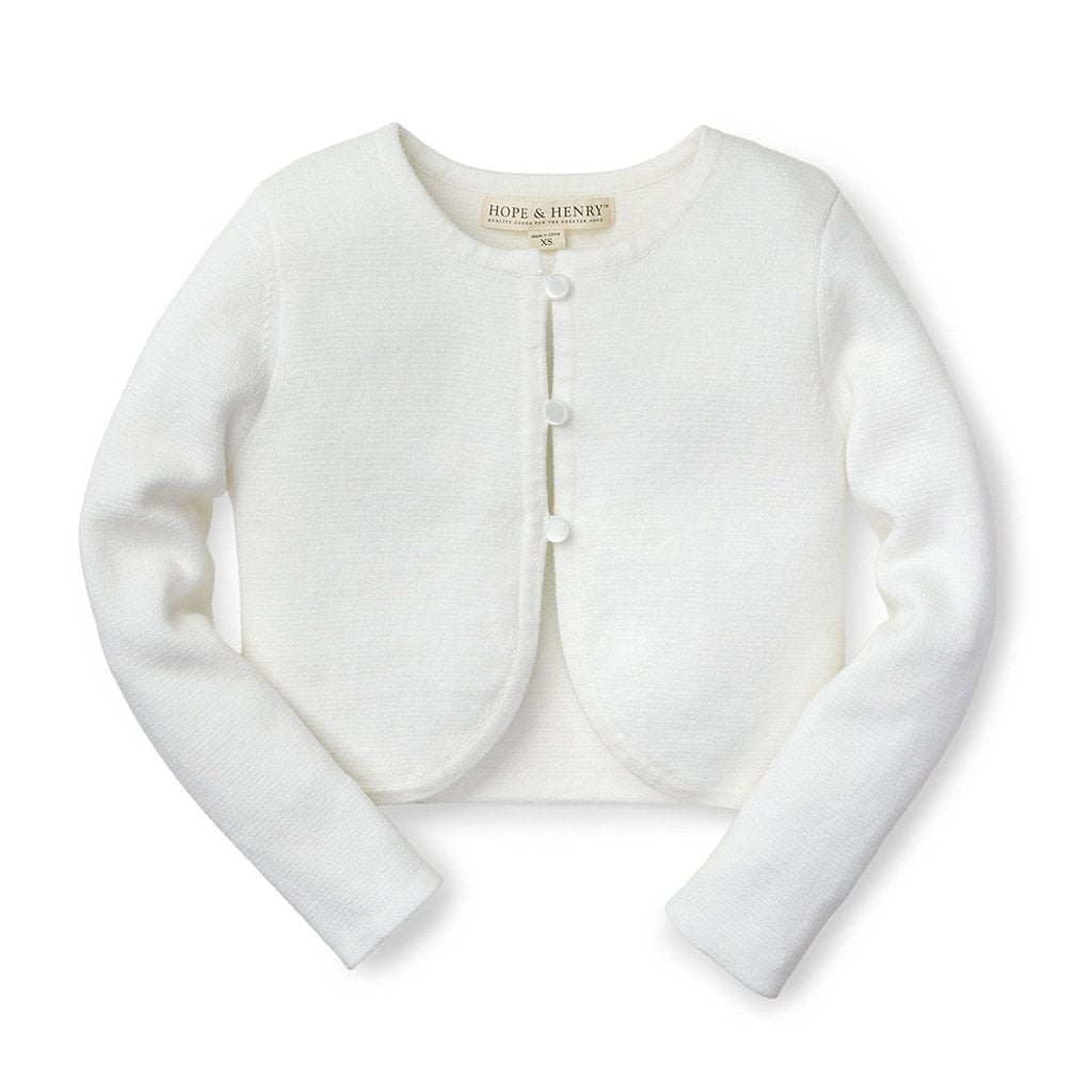 white dressy cardigan