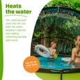 thumbnail image 3 of EXIT Toys 8 Foot Round Multifunctional Pool Cover Dome for Outdoor Pools, 3 of 11