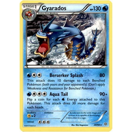 Pokemon X & Y Ancient Origins Single Card Rare Gyarados #20