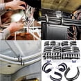 thumbnail image 2 of Kit surtido de abrazaderas para cables LAZIRO 304 de acero inoxidable 56 piezas, 2 of 6