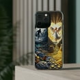 thumbnail image 3 of DistinctInk Clear Hybrid Case for Apple iPhone 13 Pro (6.1" Screen) - Storing Treasures in Heaven, Not Earth - Lightweight Grip, 3 of 8