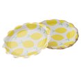 thumbnail image 3 of ADDHAT 8Ud Suministros Para Fiestas Platos De Desechables Color Amarillo Con De, 3 of 3