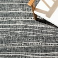 thumbnail image 6 of SAFAVIEH Courtyard Kasandra Abstract Indoor/Outdoor Area Rug, Black/Ivory, 5'5" x 7'7", 6 of 10