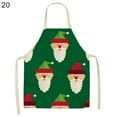 thumbnail image 2 of Limei Christmas Santa Apron Claus Aprons for Kitchen Cooking Baking Apron, 2 of 7