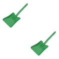 thumbnail image 1 of Injueey Pala de jardín con mango largo, pala para suelo, accesorios para el hogar, paleta de jardín, excavadoras multiusos, palas de mano, 40cm/cuadrado 2piezas, 1 of 6