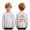 Y467-White, variant on CAUYDY Girls Boys Halloween Sweatshirt Kids Cute Ghost Pumpkin Graphic Sweatshirts Crewneck Pullover Long Sleeve Shirts,