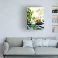thumbnail image 2 of Johanna 'Zen Orchid And Candle' Canvas Art, 2 of 4