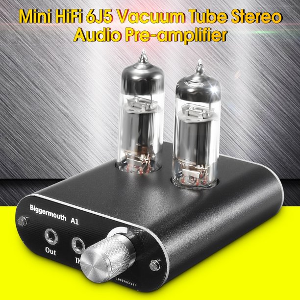 Mini Stereo AMP Class A Vacuum Tube Buffer Headphone Amplifier Stereo