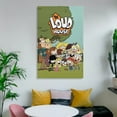 thumbnail image 6 of The Loud House Wall Hanging Painting Wall Art Canvas Paintings Posters Home Decorations 16x24inch(40x60cm), 6 of 8