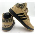 thumbnail image 1 of Adi - das HOOPS 3.0 Mid Shoes M Size 9.5 Mid Cut Sand/Camo Color Shoes #IG7932, 1 of 6