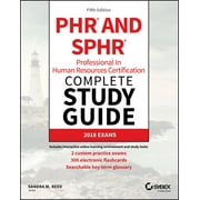 Sybex Study Guide: Phr and Sphr Professional in Human Resources Certification Complete Study Guide: 2018 Exams (Paperback)