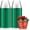 Green, variant on 50 Pcs Plastic Cups 9 oz Rimmed Plastic Cups Heavy Duty Wine Glasses Cocktail Glasses Drinking Tumblers for St. Patrick's Day, Easter, Weddings, Graduation, Birthdays Parties(Red)