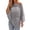 Grey, variant on Hollow Knit Poncho Cape Cover Up Summer Beach Lightweight Sun Tunic up Shirts for Women