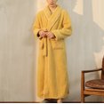 thumbnail image 4 of Lindreshi Robes for Women Fuzzy Long Women's Winter Warm Nightgown Couple Bathrobe Men and Women and Winter Nightgown, 4 of 9