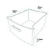 thumbnail image 4 of Cajonera 3 cajones con ruedas MQ Infinity Wengue 391-W, 4 of 4