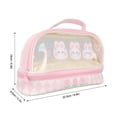 thumbnail image 4 of Cute Bunny Pencil Case,1pcs Pencil Case forPattern Double Layer Waterproof Transparent Pencil Case Pink Cosmetic Bag Portable Multifunction Pen Bag, 4 of 9