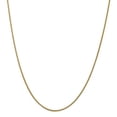 thumbnail image 6 of 14K Yellow Gold Semi-Solid 1.45 mm Wheat Chain 16 Inch, 6 of 6