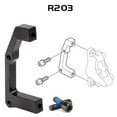 thumbnail image 1 of Disc Brake Caliper Frame Adapter Bracket 140 160 180 203Mm Is & Pm F203/R180 Shenzhuyue, 1 of 11