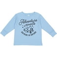 thumbnail image 3 of Inktastic Adventure Awaits Outside in Nature with Tent and Mountains Boys or Girls Long Sleeve Toddler T-Shirt, 3 of 5