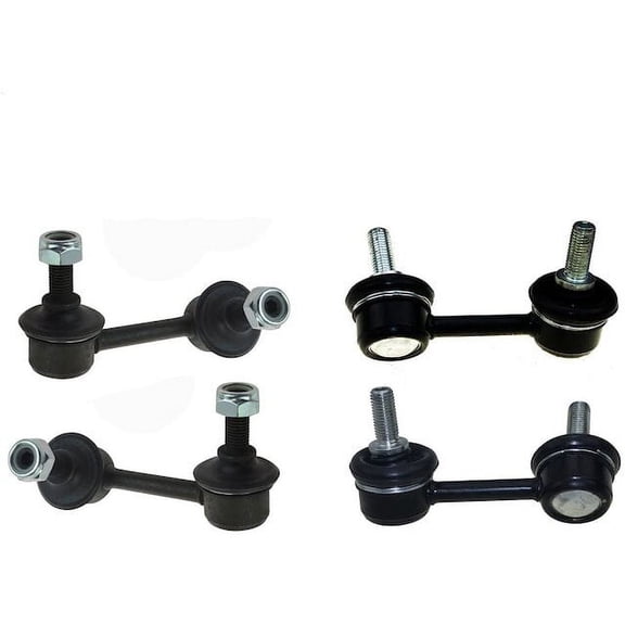 Front and Rear Sway Bar Link Kit - Compatible with 2006 - 2011 Honda Civic 2007 2008 2009 2010