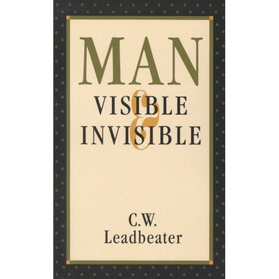 Pre-Owned Man, Visible and Invisible (Paperback) 0835603113 9780835603119