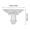 thumbnail image 2 of EXHUMKY 200Ud Ventosas De PVC Transparentes Para Muebles Y Con Y Fuerte Sujeción, 2 of 8